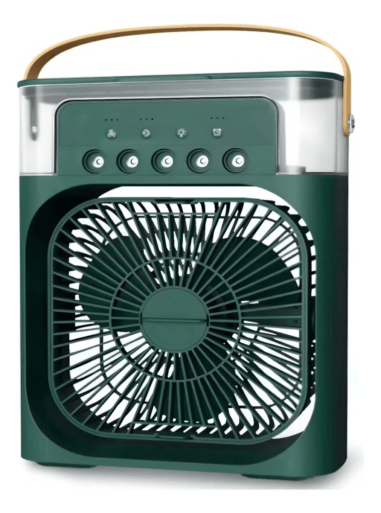 image-85-761x1024 Umidificador e Ventilador Portátil FAN Air Cooler Fan 600 mL – Mais Conforto e Frescor para Qualquer Ambiente