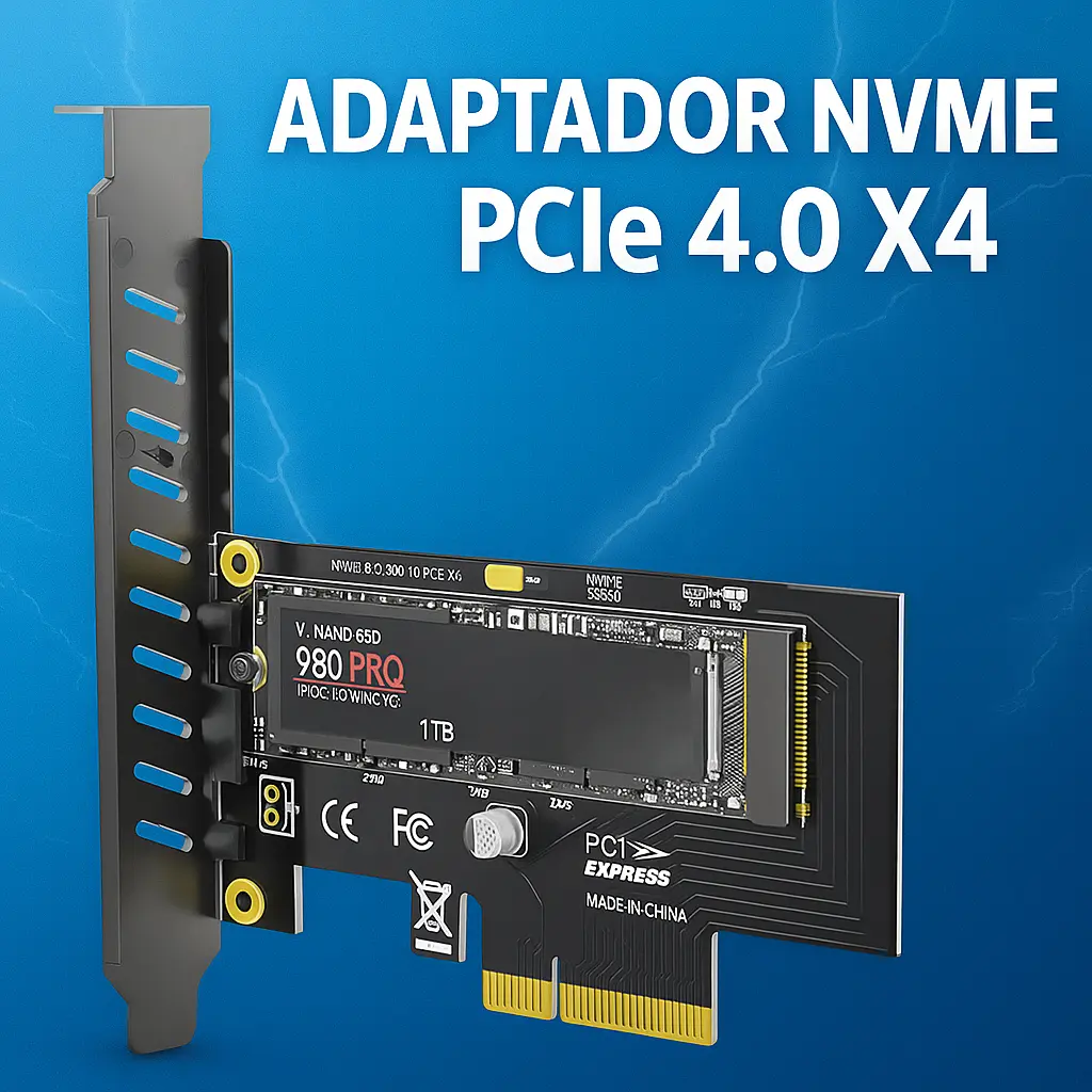 image-3 🚀 Adaptador SSD M.2 NVMe PCIe 4.0 Redutron: Mais Velocidade para seu PC